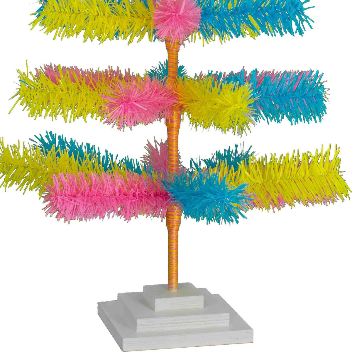Easter Mixed Tinsel Christmas Trees - Lee Display