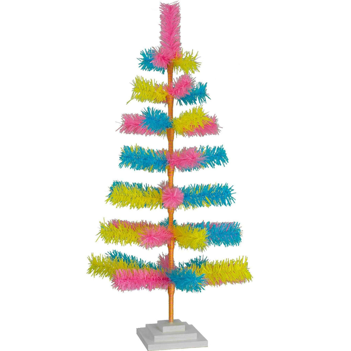 Easter Mixed Tinsel Christmas Trees - Lee Display