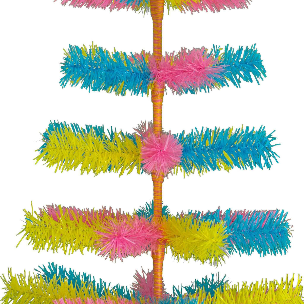 Easter Mixed Tinsel Christmas Trees - Lee Display