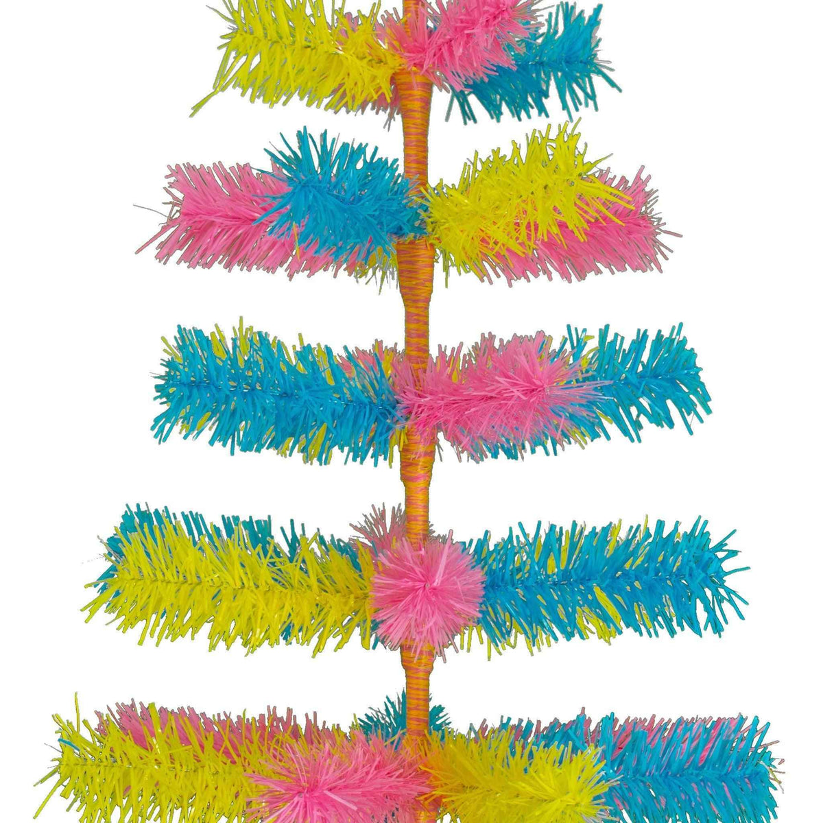 Easter Mixed Tinsel Christmas Trees - Lee Display