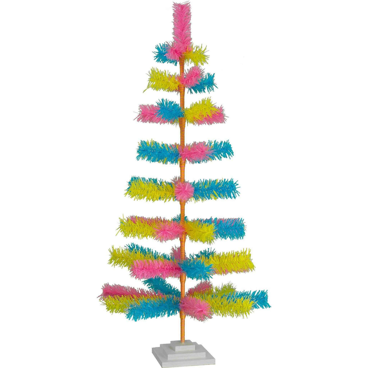 Easter Mixed Tinsel Christmas Trees - Lee Display