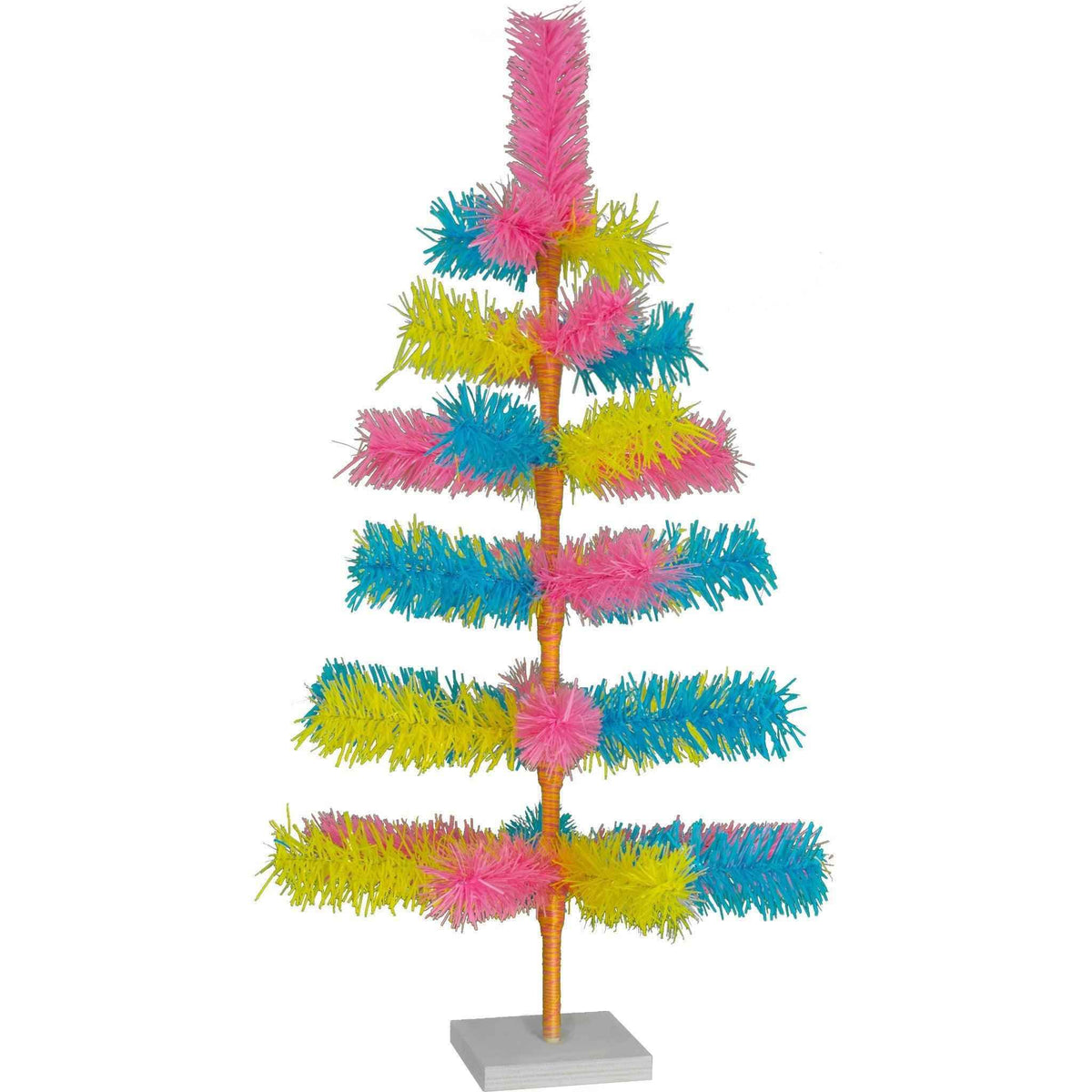 Easter Mixed Tinsel Christmas Trees - Lee Display