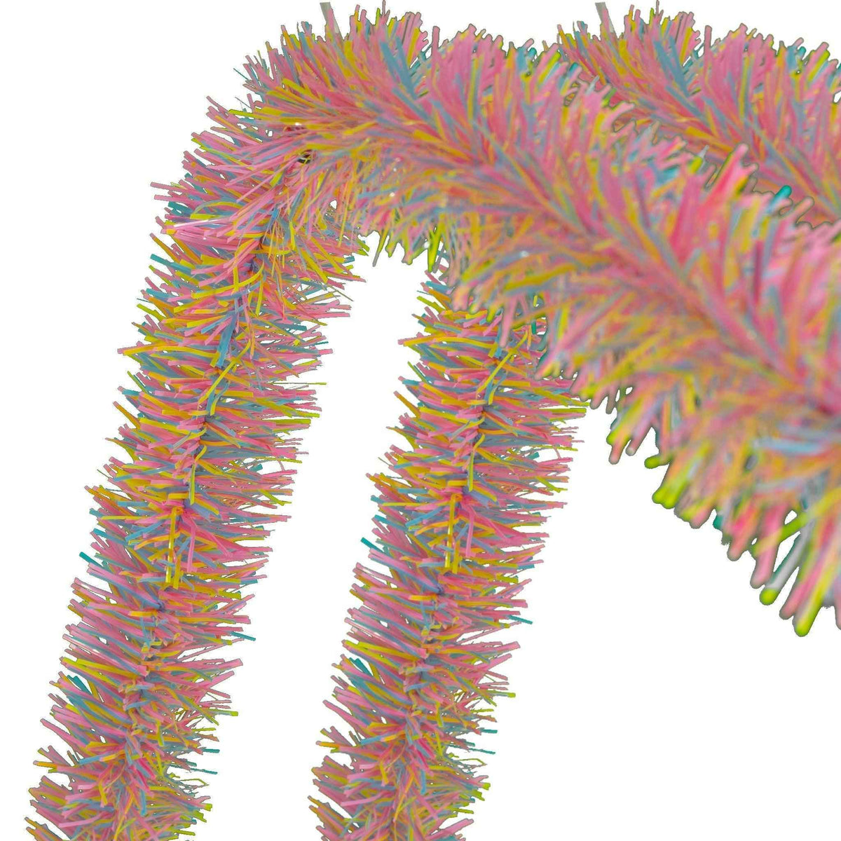 Easter Multicolor Tinsel Garland - Lee Display
