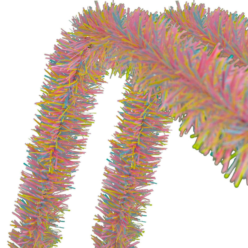 Easter Multicolor Tinsel Garland - Lee Display
