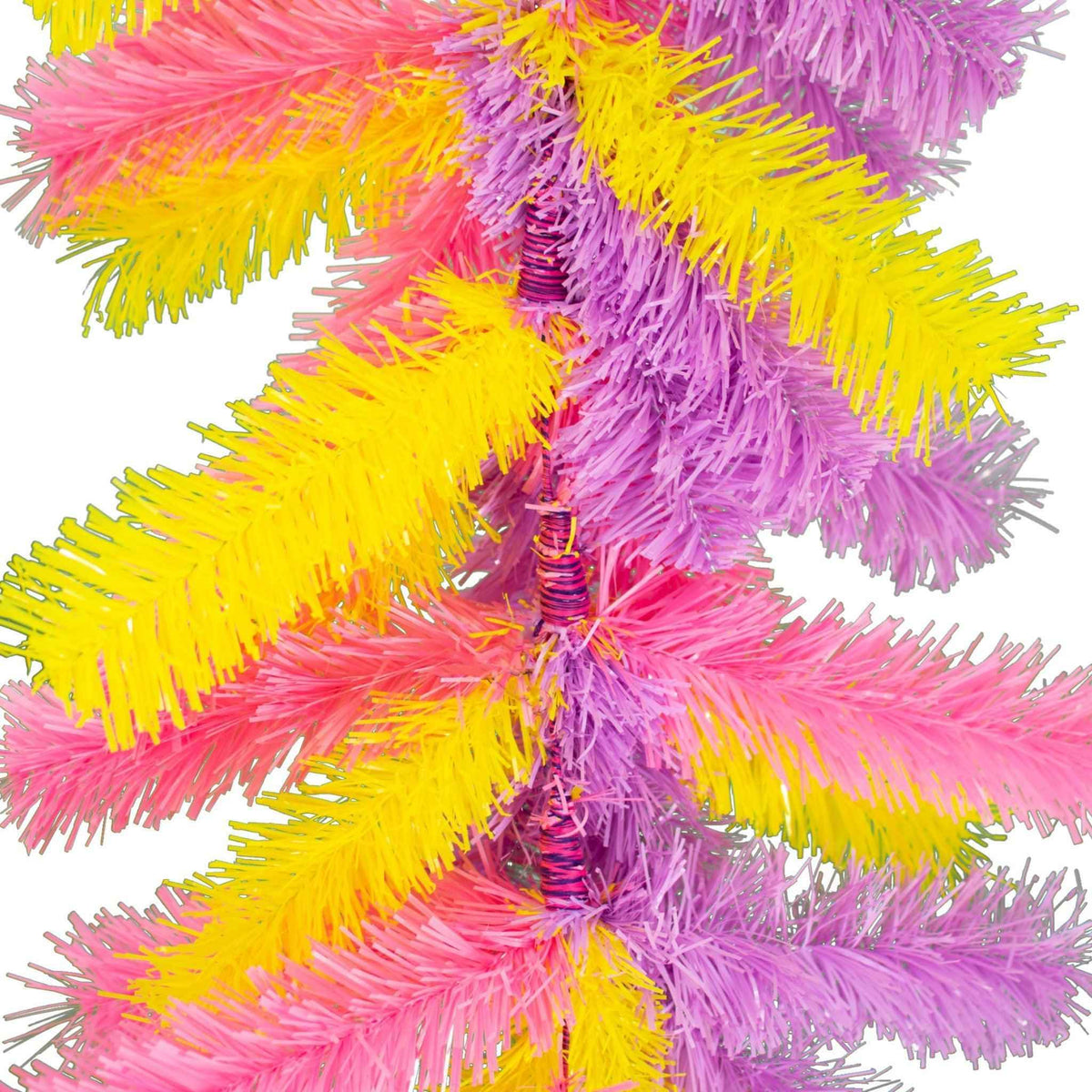 Easter Tinsel Brush Garland - Lee Display