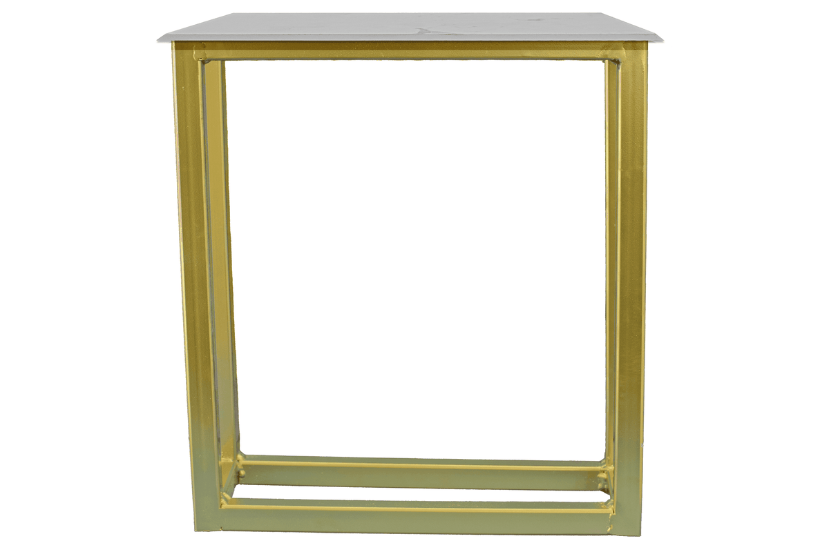 Faux Marble End Table - Lee Display