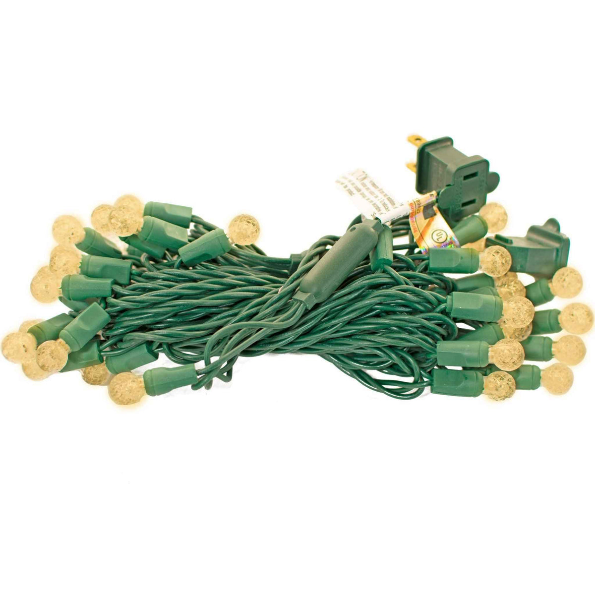 G12 LED Warm White Christmas Lights - Lee Display