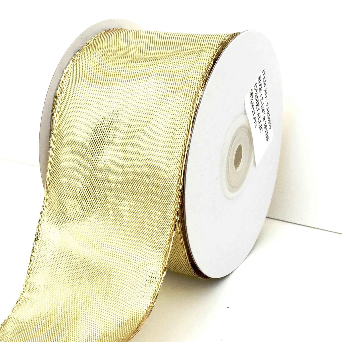 Gold Christmas Ribbon - Lee Display