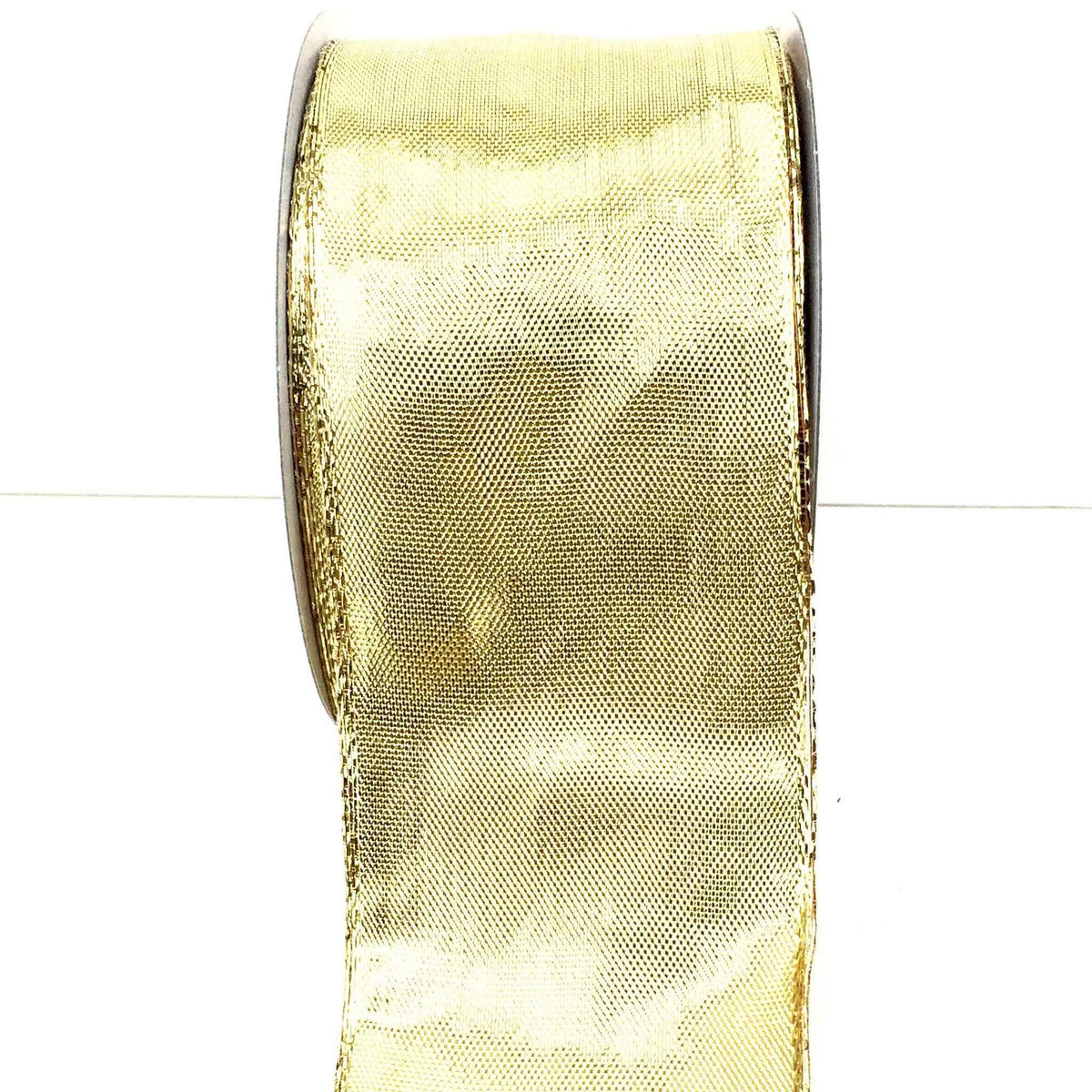 Gold Christmas Ribbon - Lee Display