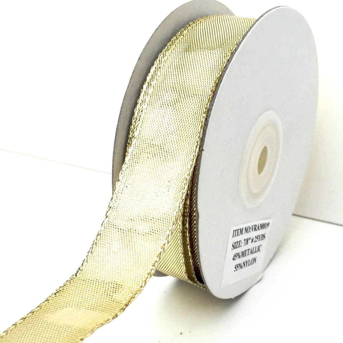 Gold Christmas Ribbon - Lee Display