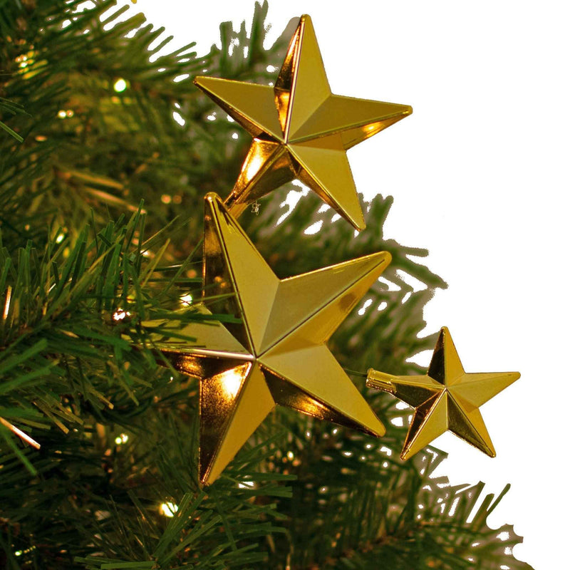 Gold Star Pick Ornaments - Lee Display