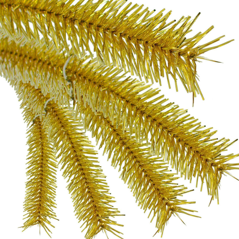 Gold Tinsel Garland - Lee Display
