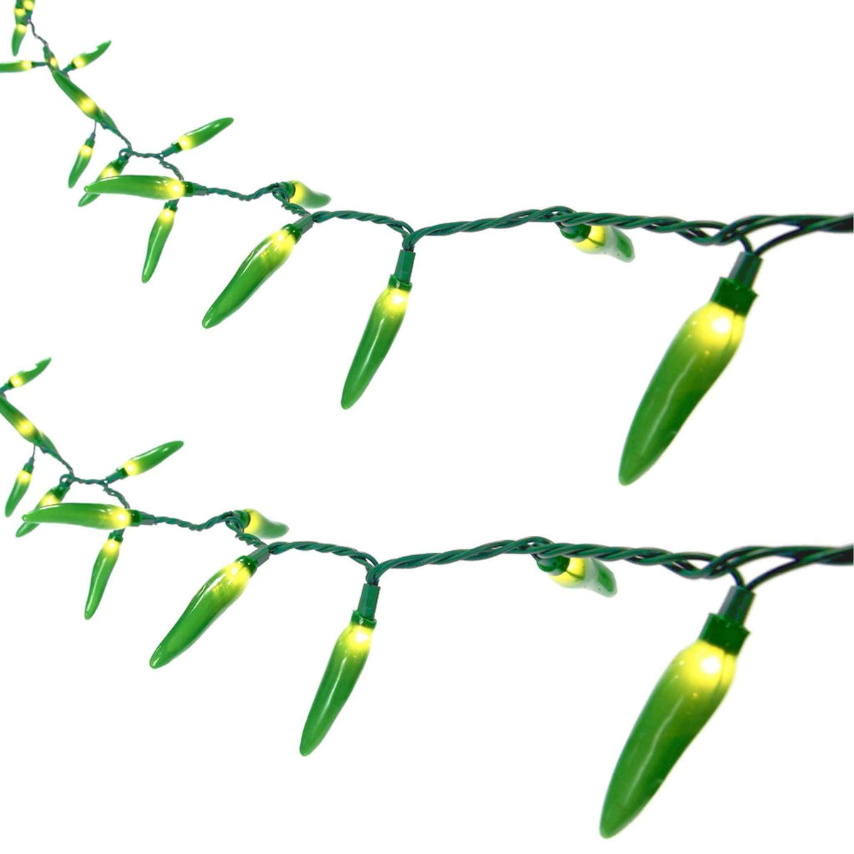 Green Chili Pepper Lights - Lee Display
