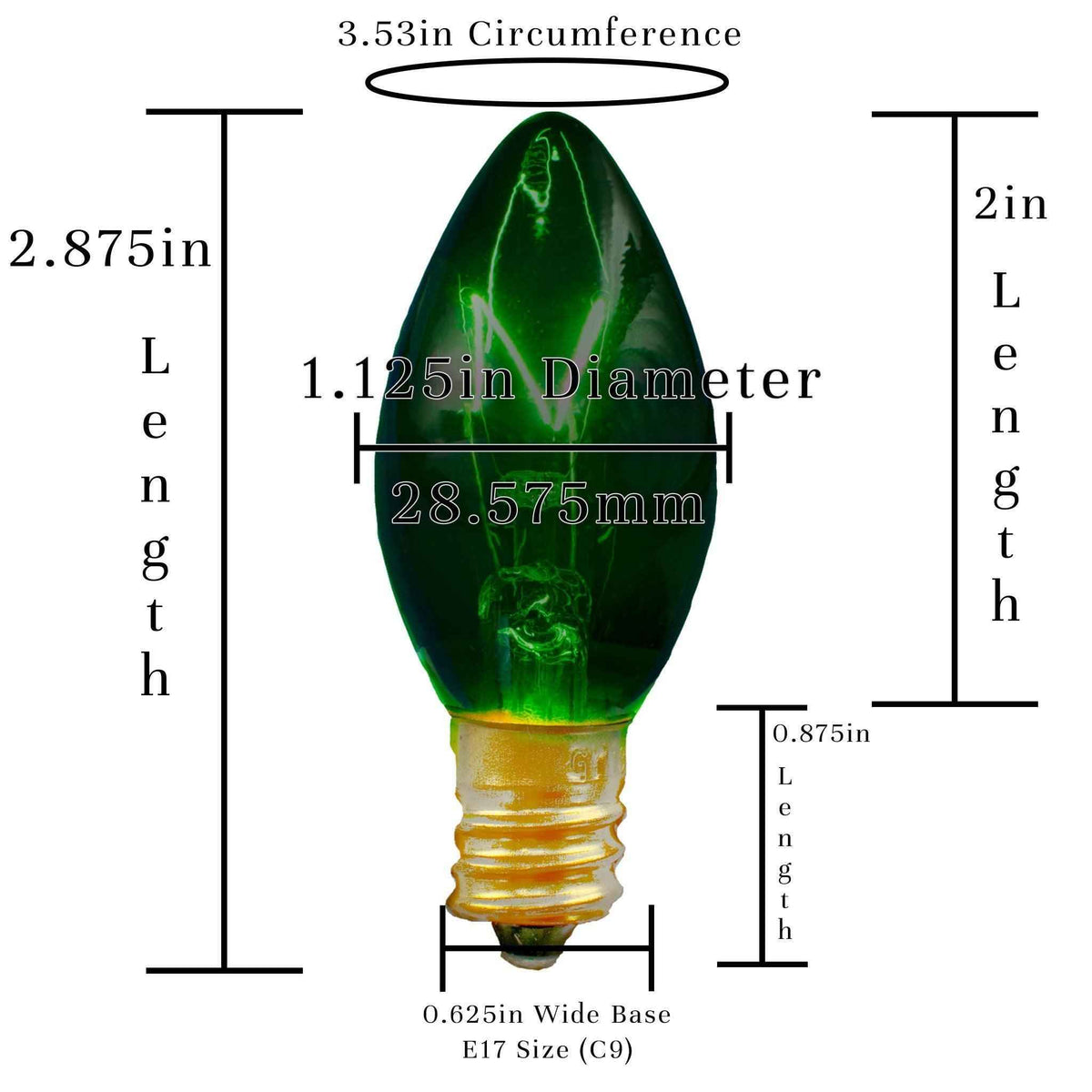Green Magnetic String Lights - Lee Display