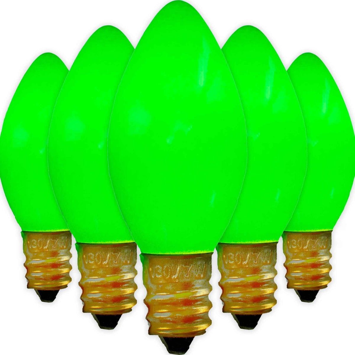 Green Solid Ceramic Lights - Lee Display