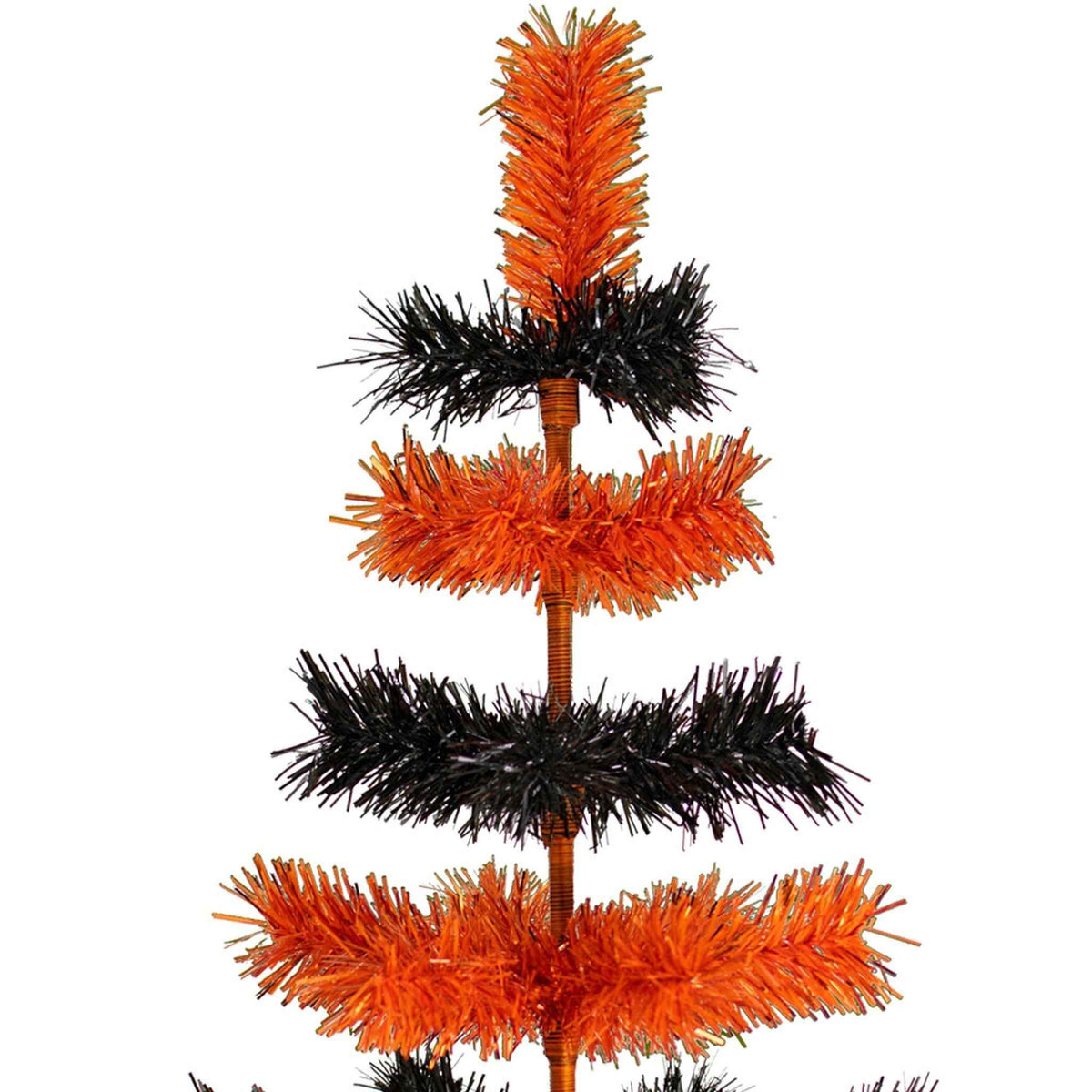 Halloween Layered Tinsel Christmas Tree - Lee Display