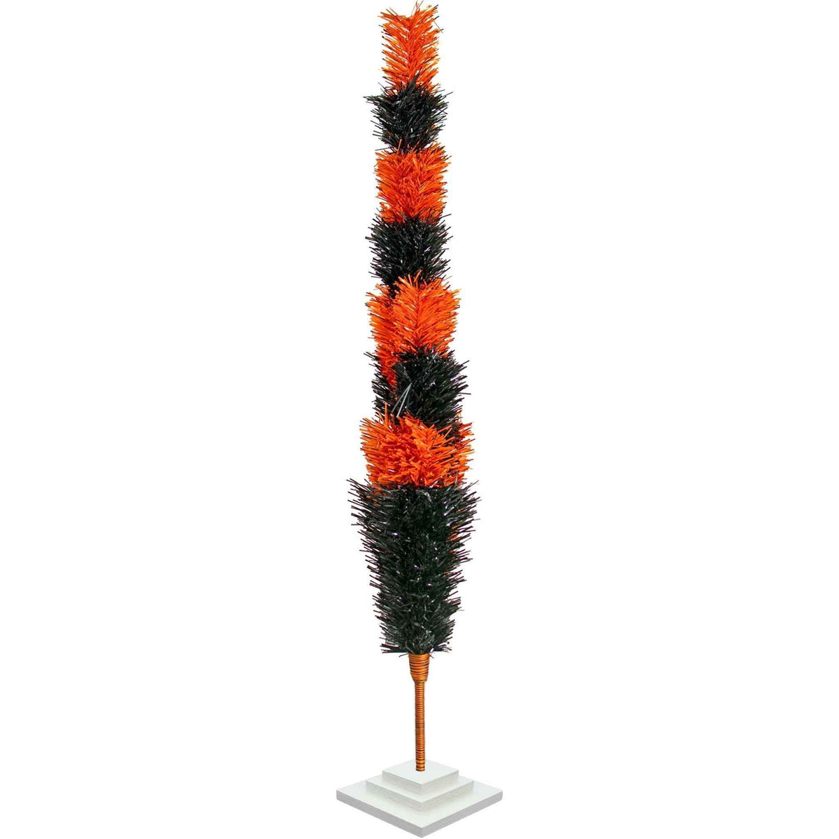 Halloween Layered Tinsel Christmas Tree - Lee Display
