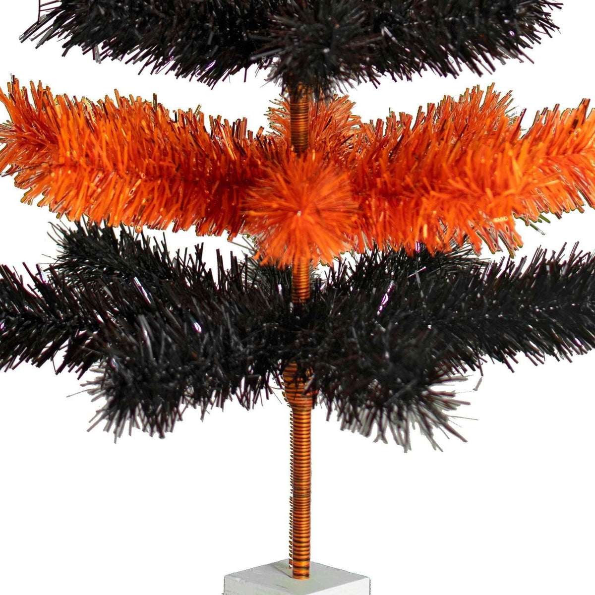 Halloween Layered Tinsel Christmas Tree - Lee Display
