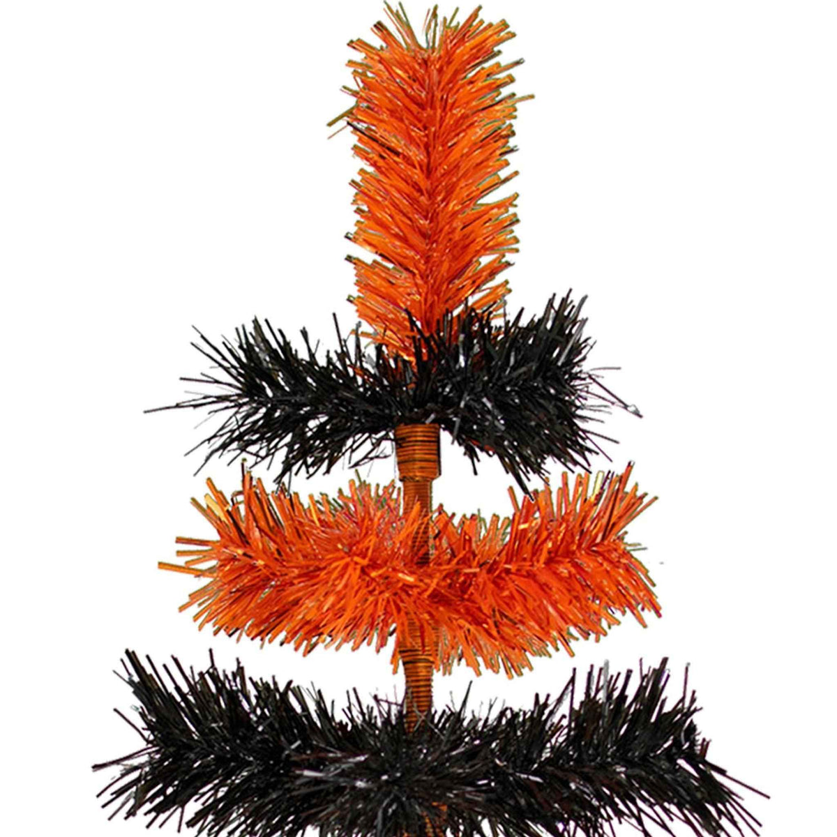 Halloween Layered Tinsel Christmas Tree - Lee Display