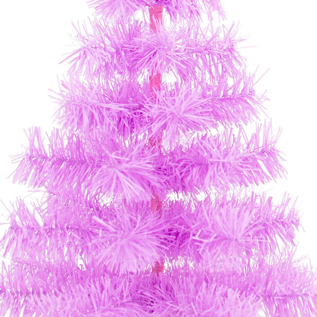 Lavender Tinsel Christmas Tree - Lee Display