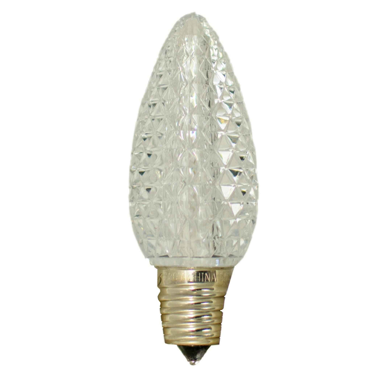 LED Faceted Clear Light Bulbs - Lee Display