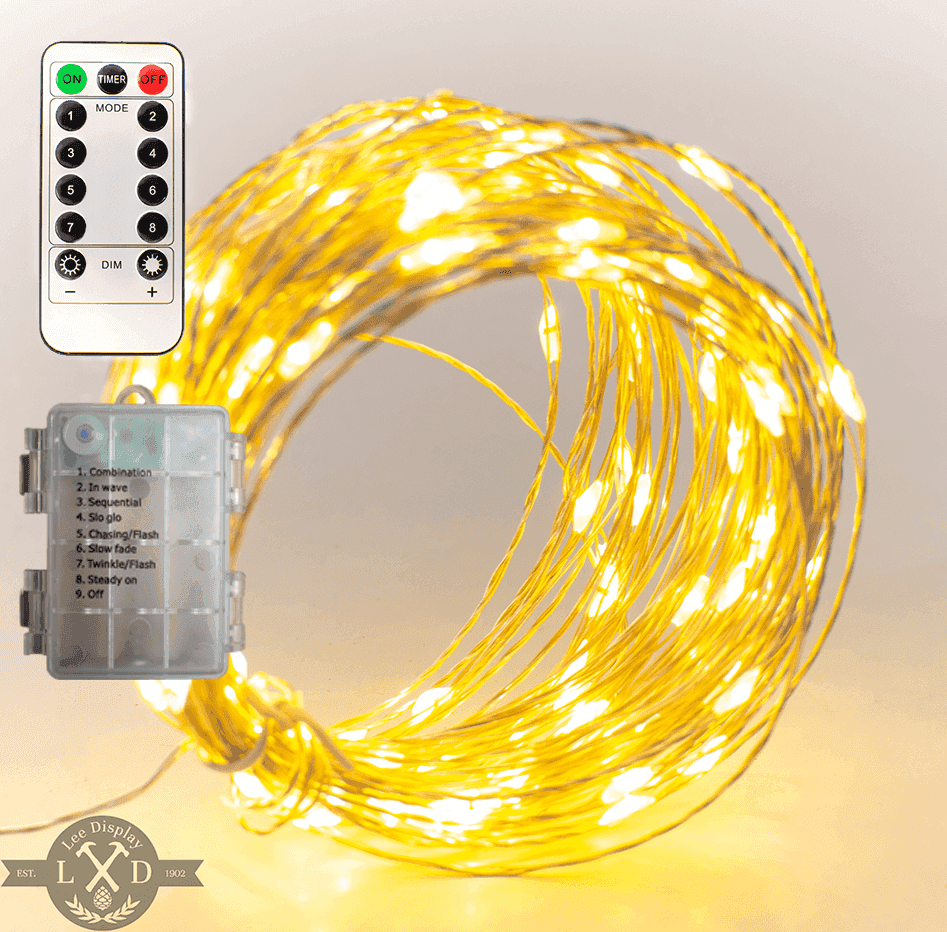 LED Fairy String Lights - Lee Display