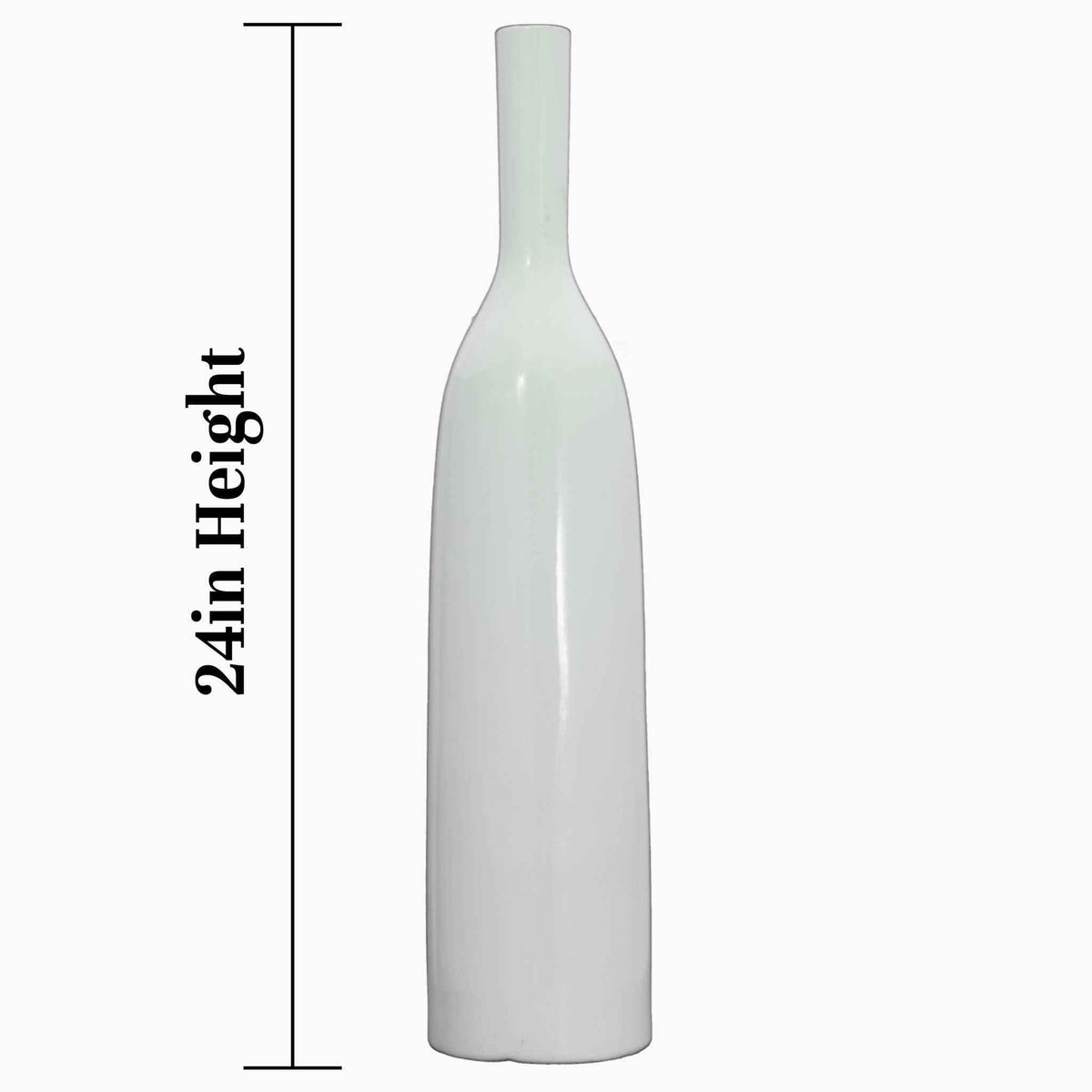 Long Neck Ceramic Vase - Lee Display