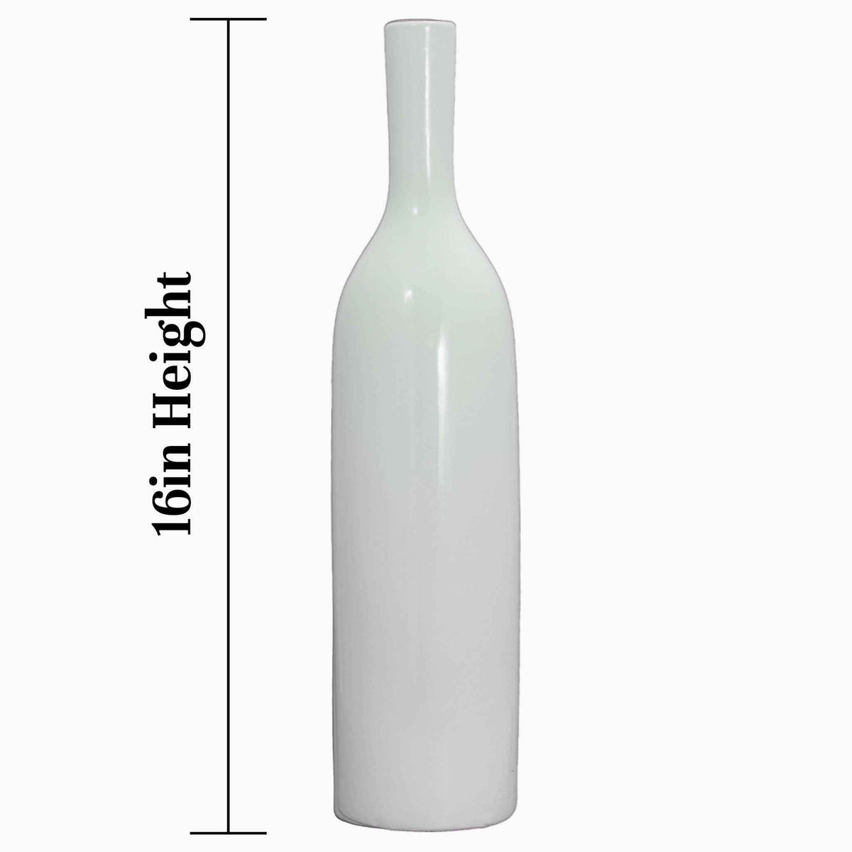 Long Neck Ceramic Vase - Lee Display