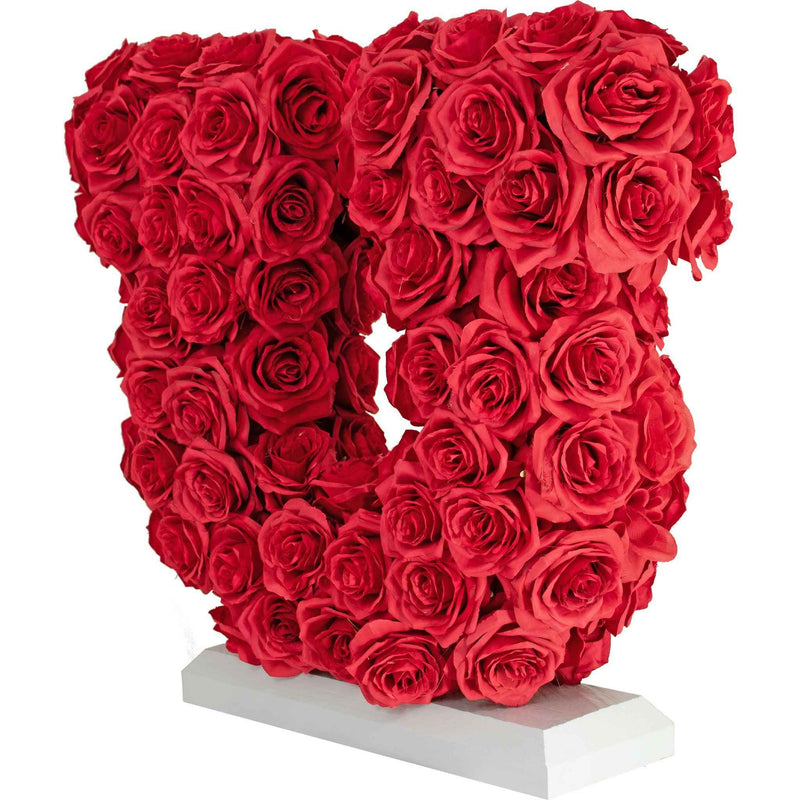 Lucky Rose Petal Horseshoe Centerpiece - Lee Display