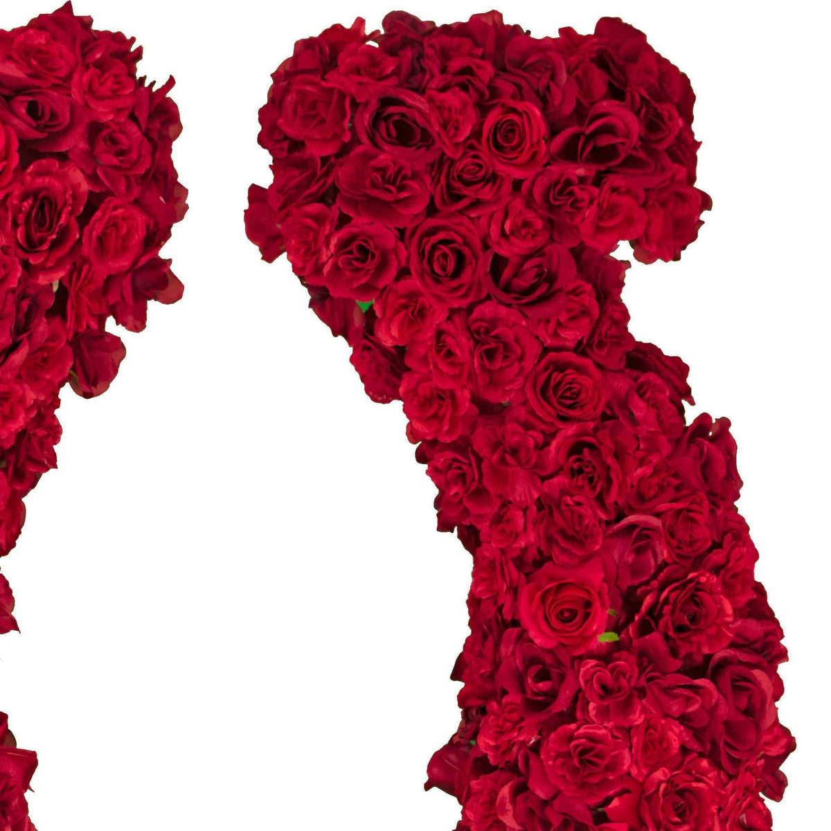 Lucky Rose Petal Horseshoe Centerpiece - Lee Display