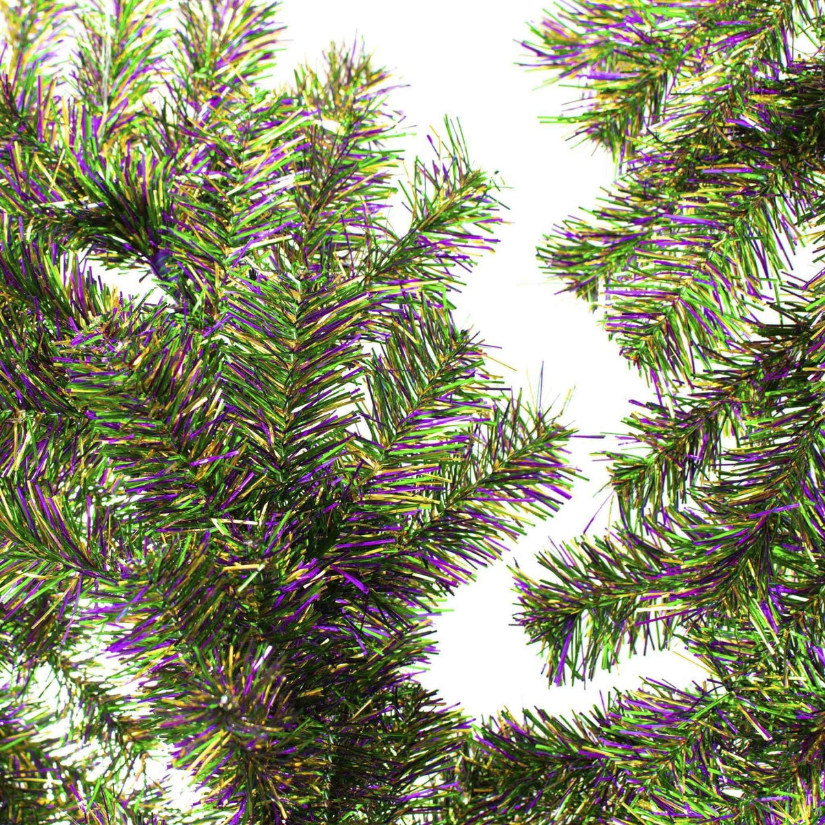 Mardi Gras Christmas Brush Garland - Lee Display