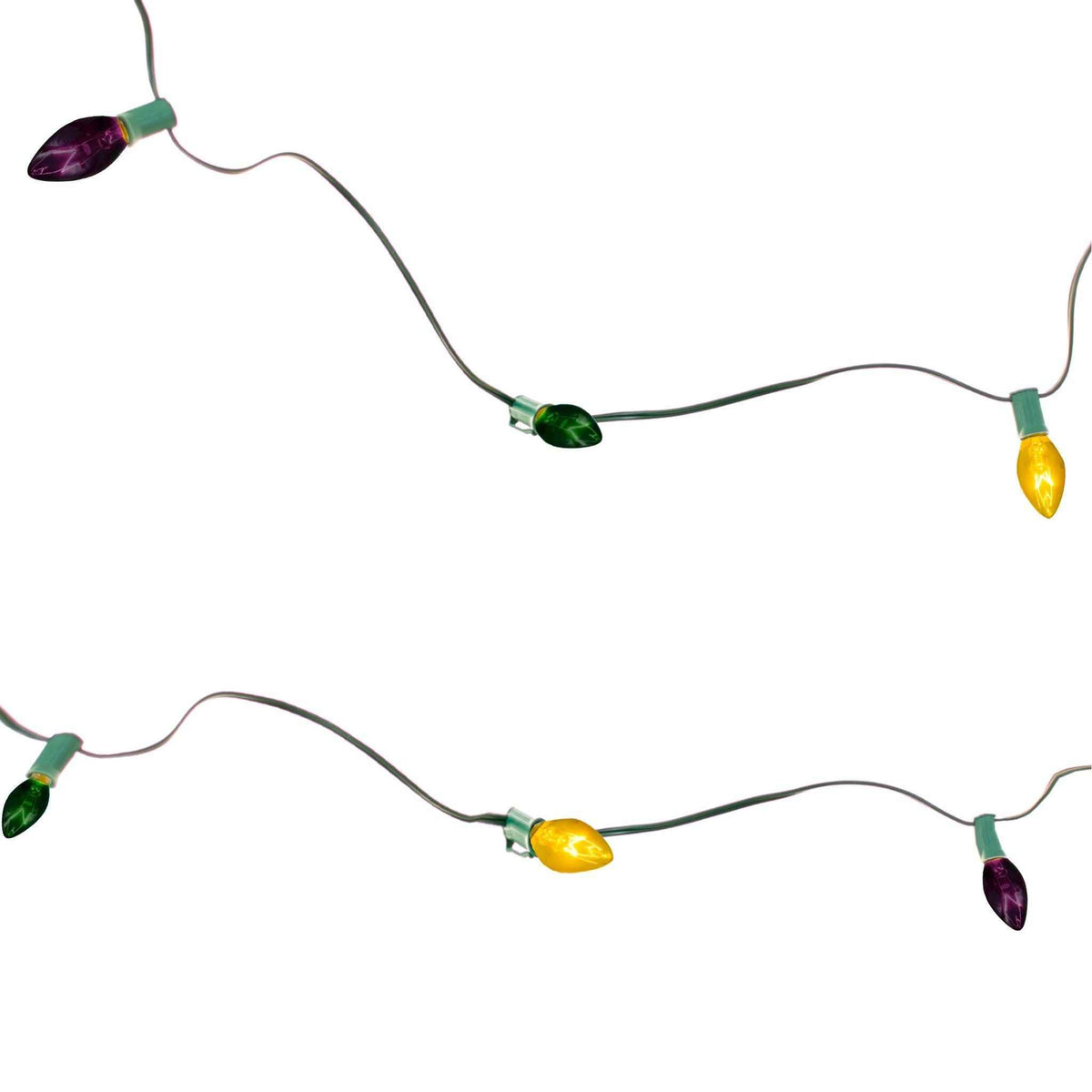 Mardi Gras Light Bulbs - Lee Display