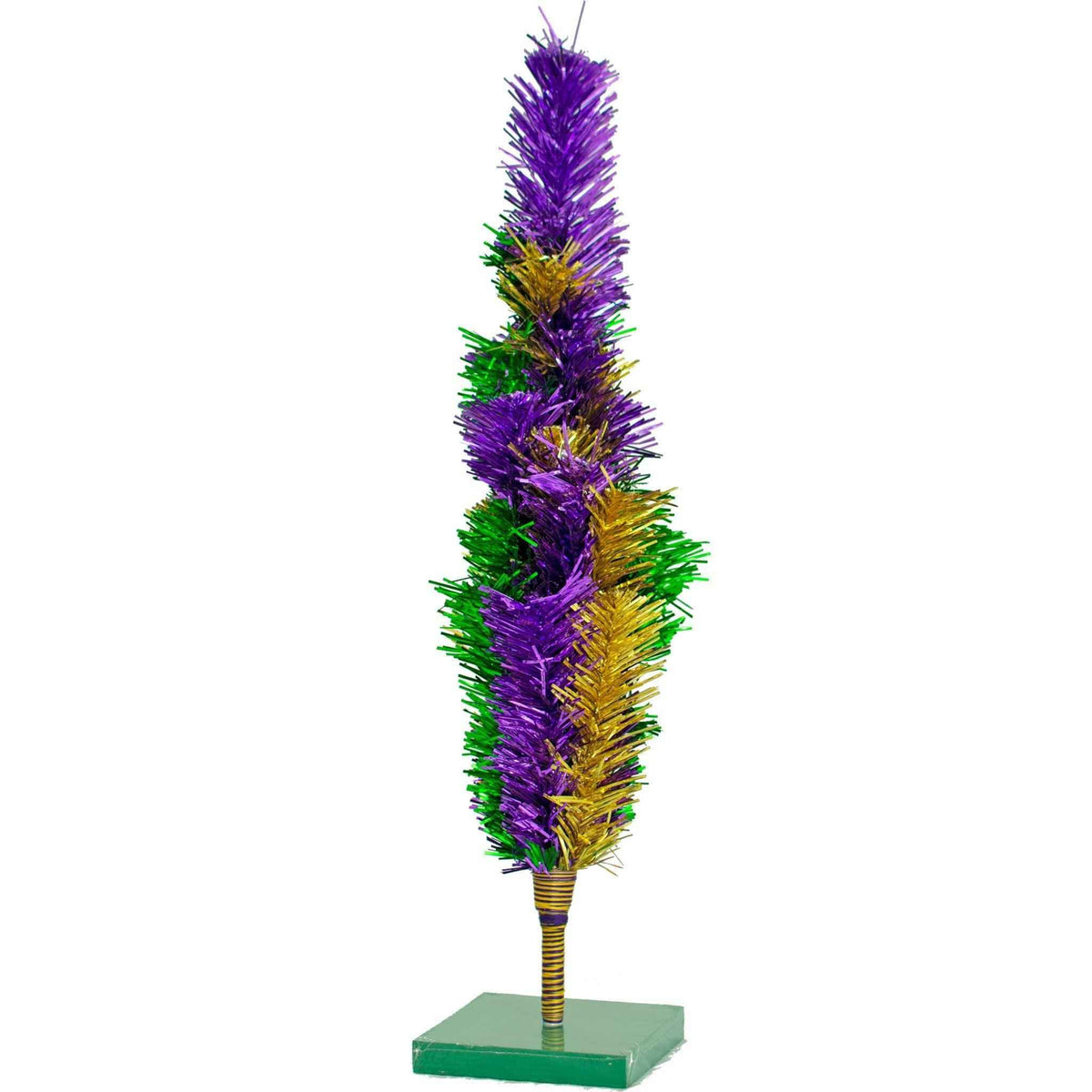 Mardi Gras Mixed Tinsel Christmas Trees - Lee Display