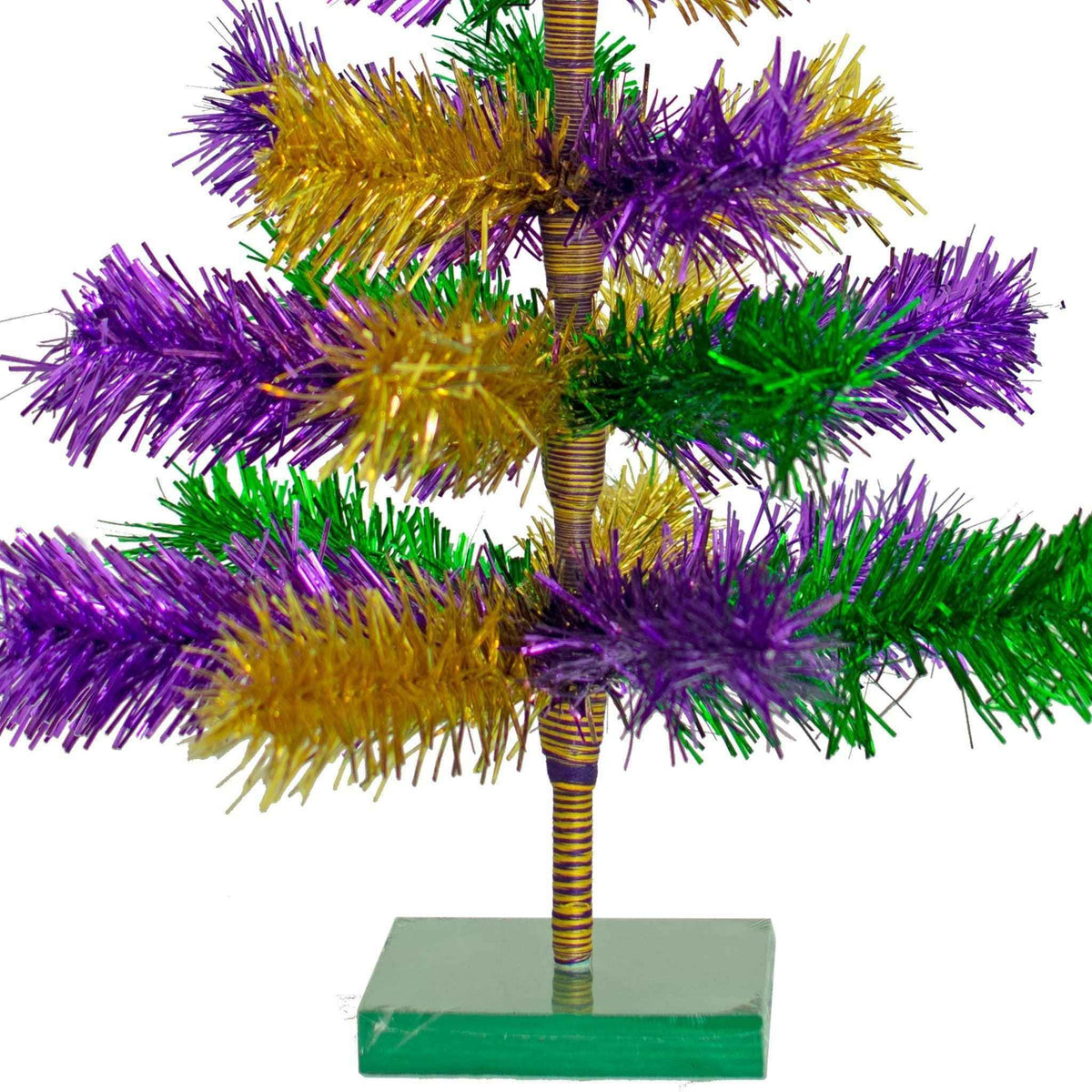 Mardi Gras Mixed Tinsel Christmas Trees - Lee Display