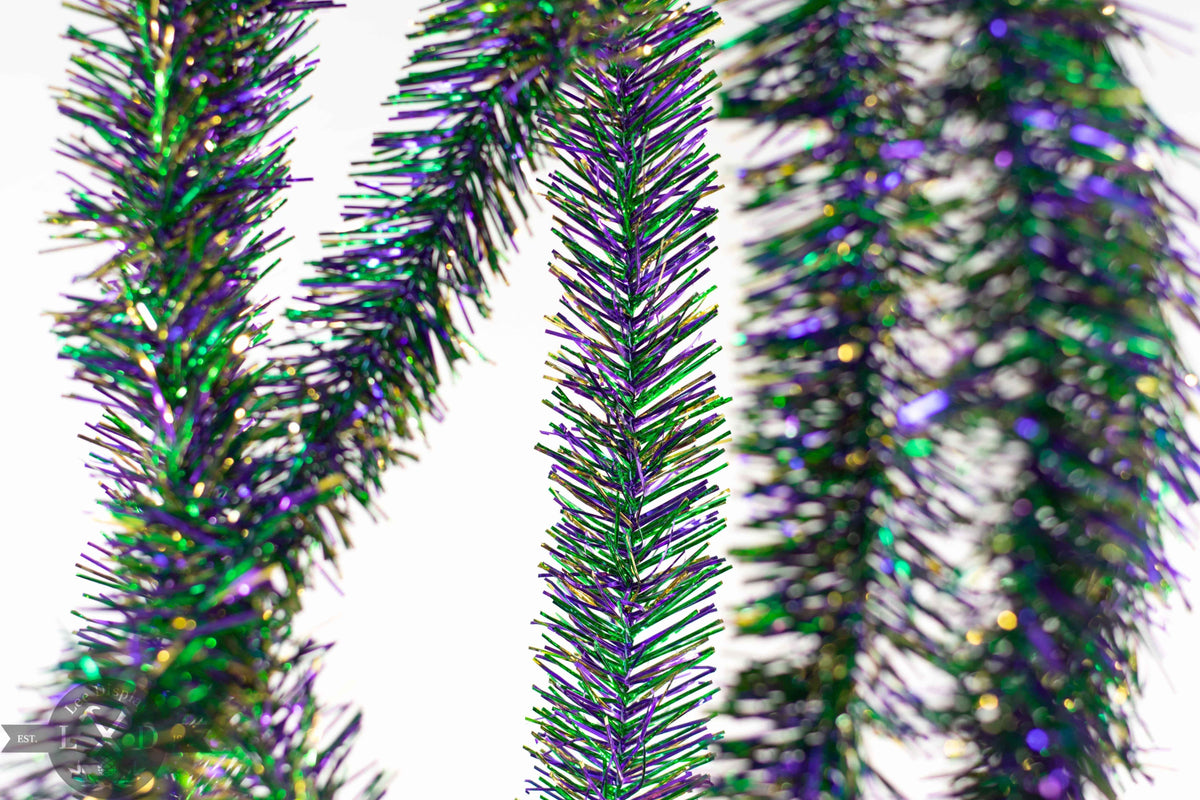 Mardi Gras Tinsel Garland - Lee Display