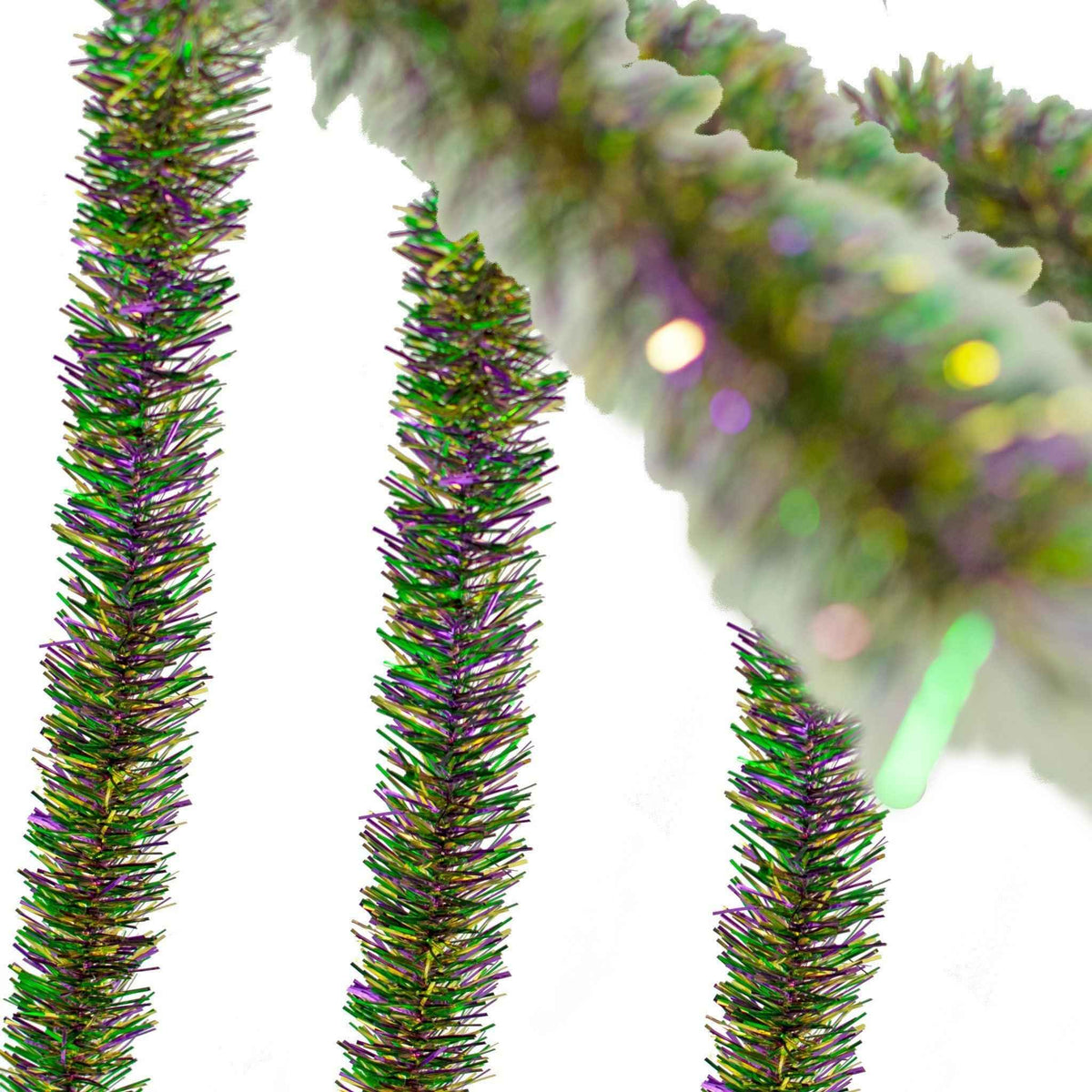 Mardi Gras Tinsel Garland - Lee Display
