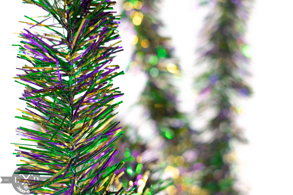 Mardi Gras Tinsel Garland - Lee Display