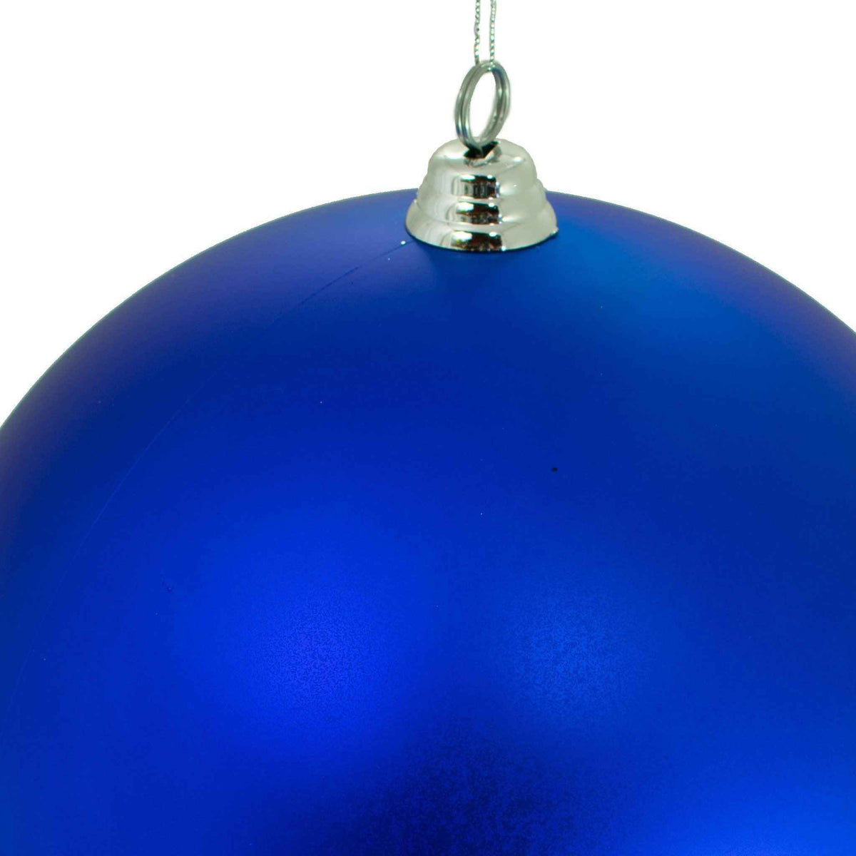 Matte Blue Ball Ornaments - Lee Display