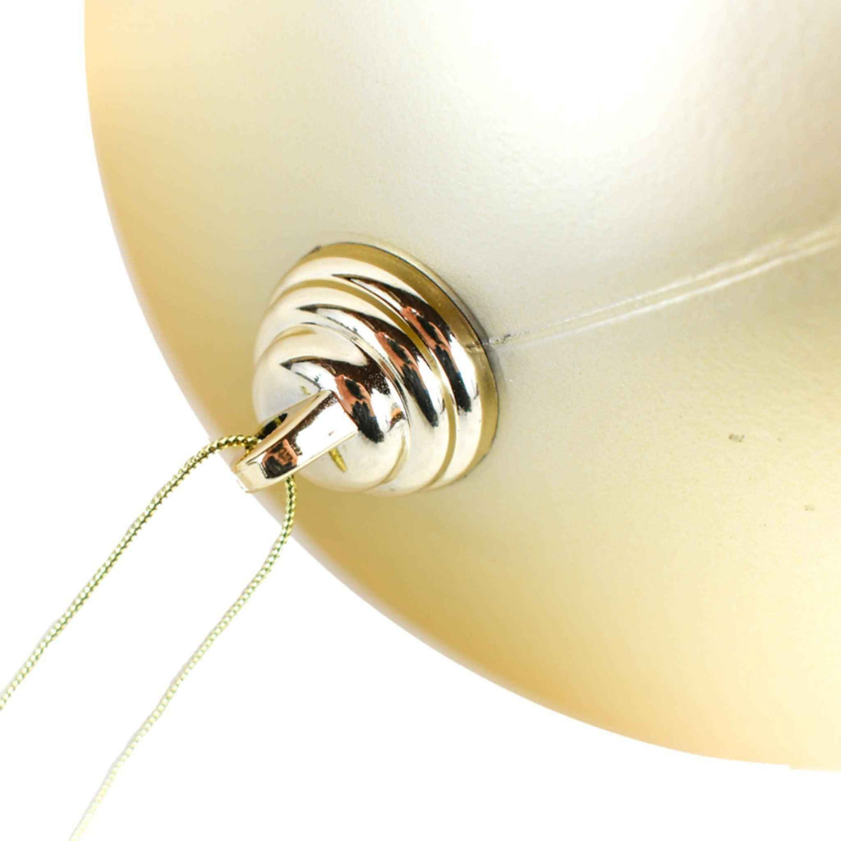 Matte Gold Ball Ornaments - Lee Display