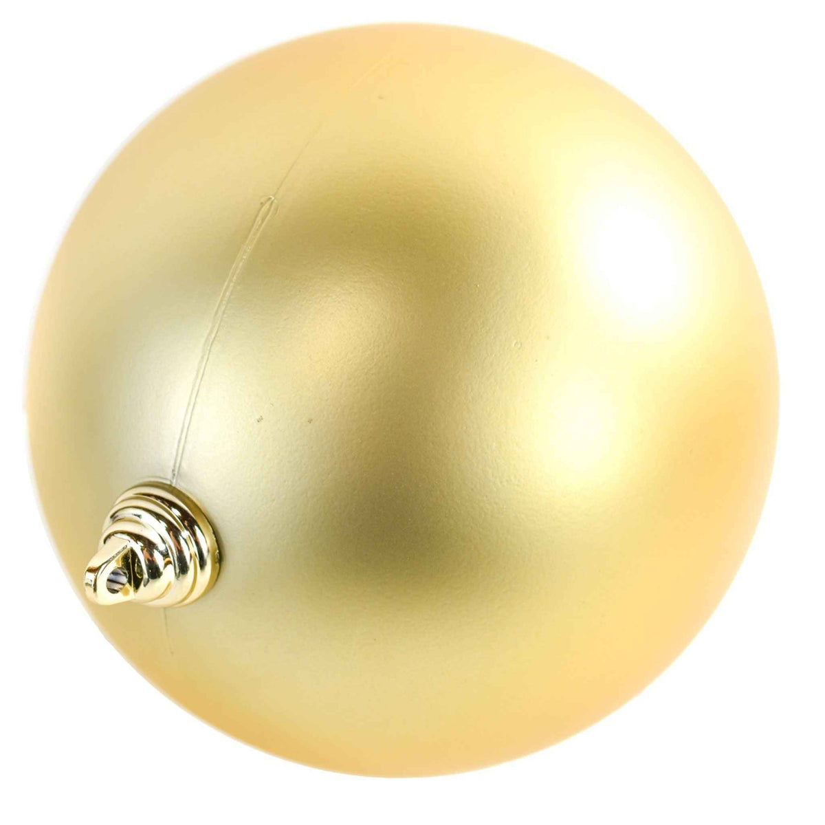 Matte Gold Ball Ornaments - Lee Display