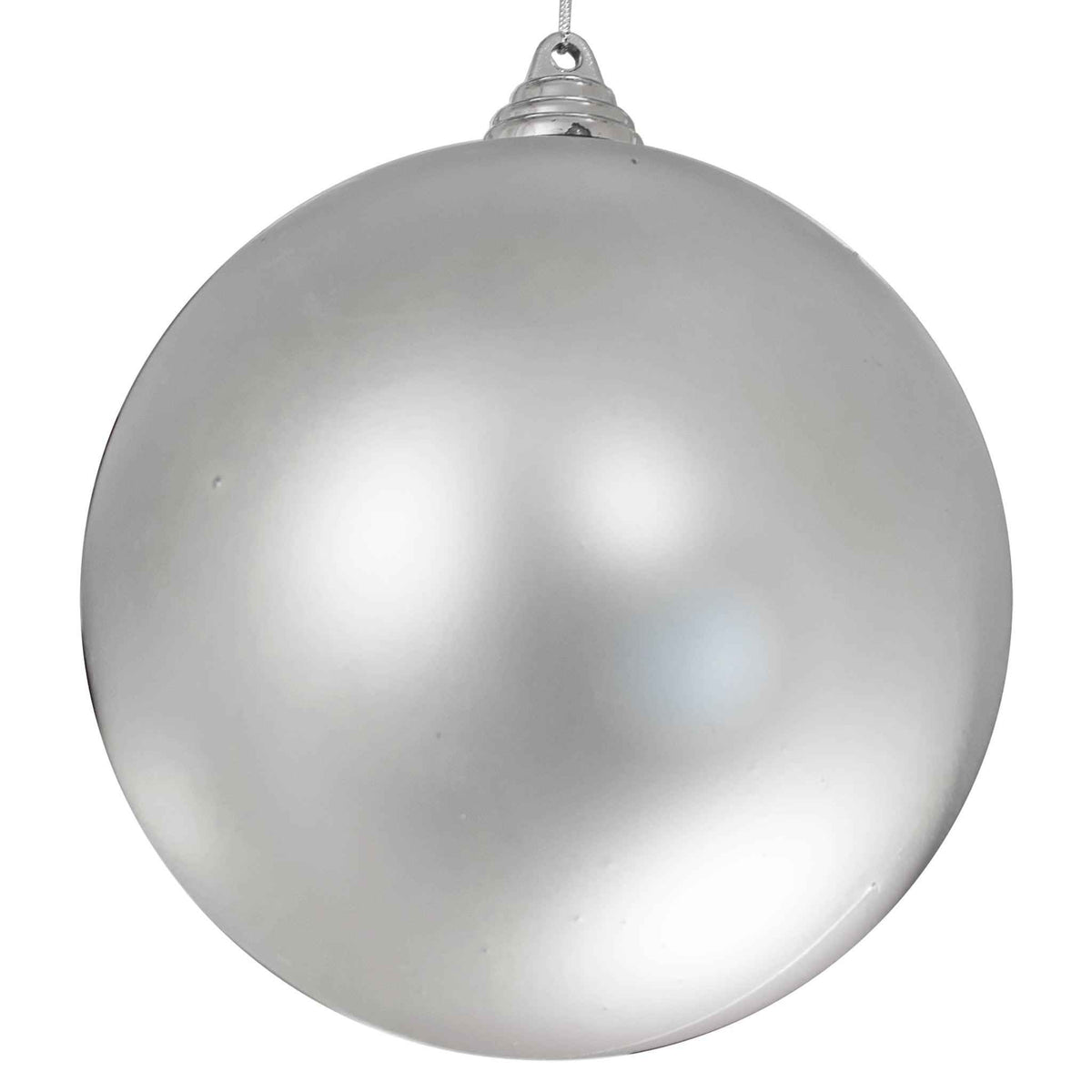 Matte Silver Ball Ornaments - Lee Display