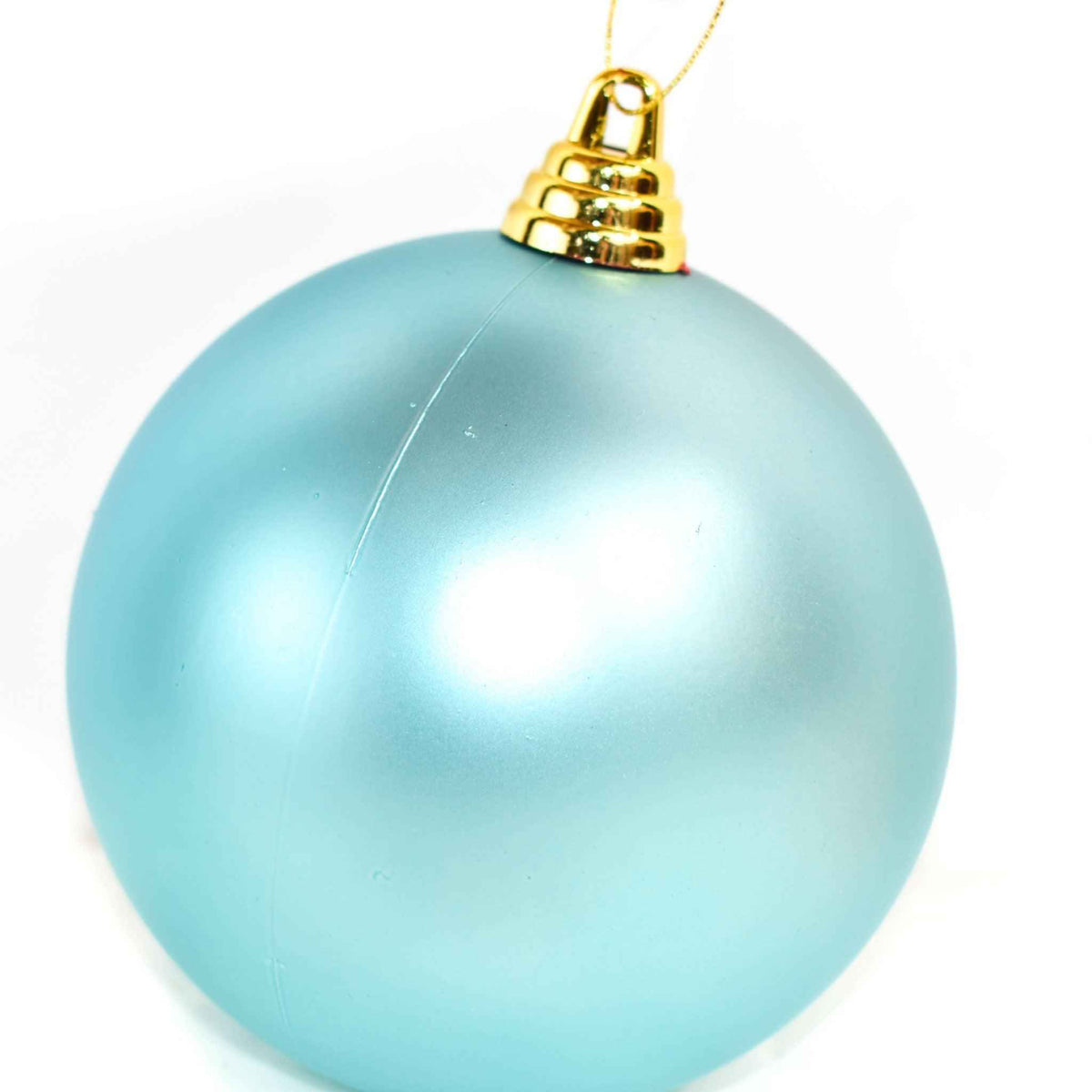 Matte Teal Ball Ornaments - Lee Display