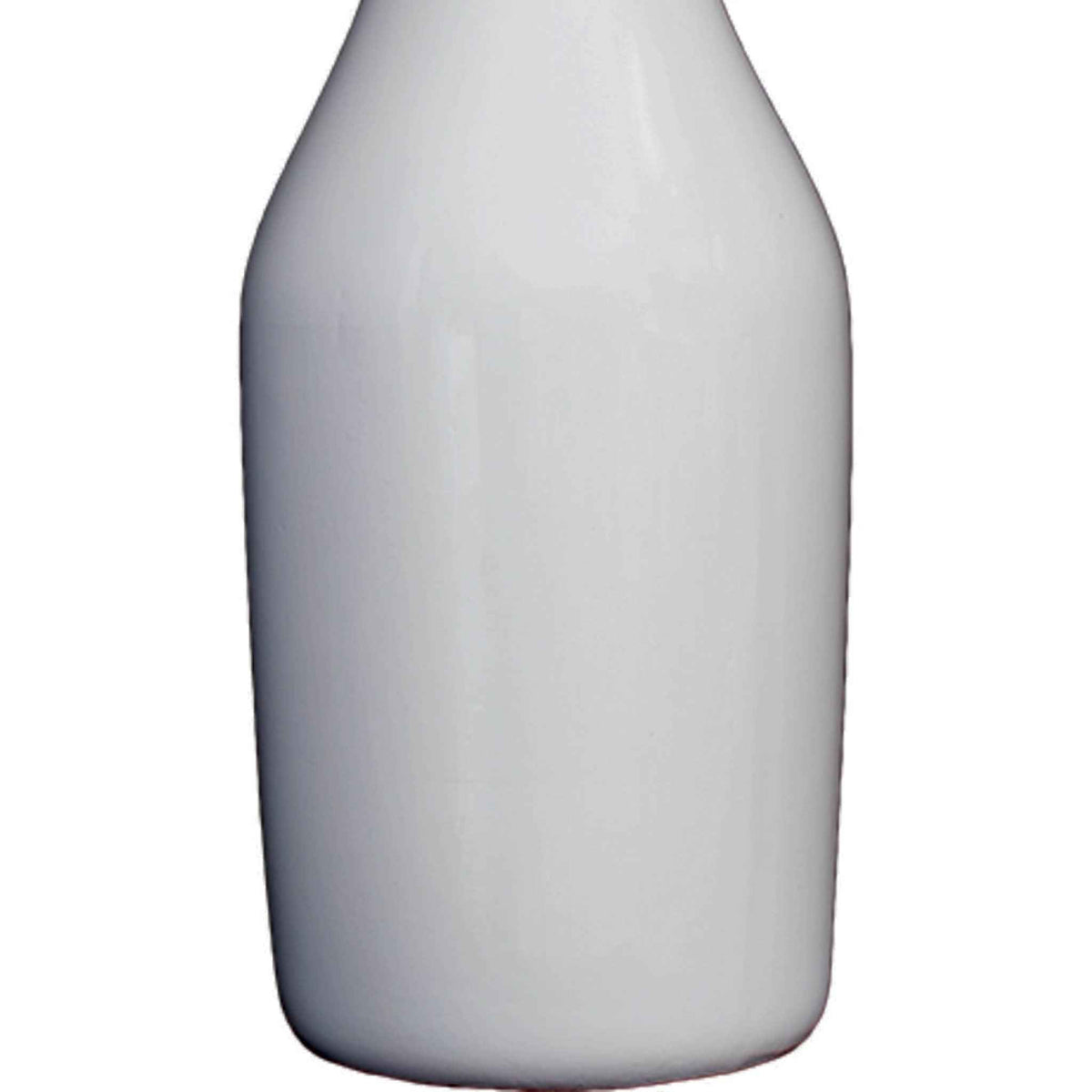 Milk Bottle Shaped Ceramic Vase - Lee Display