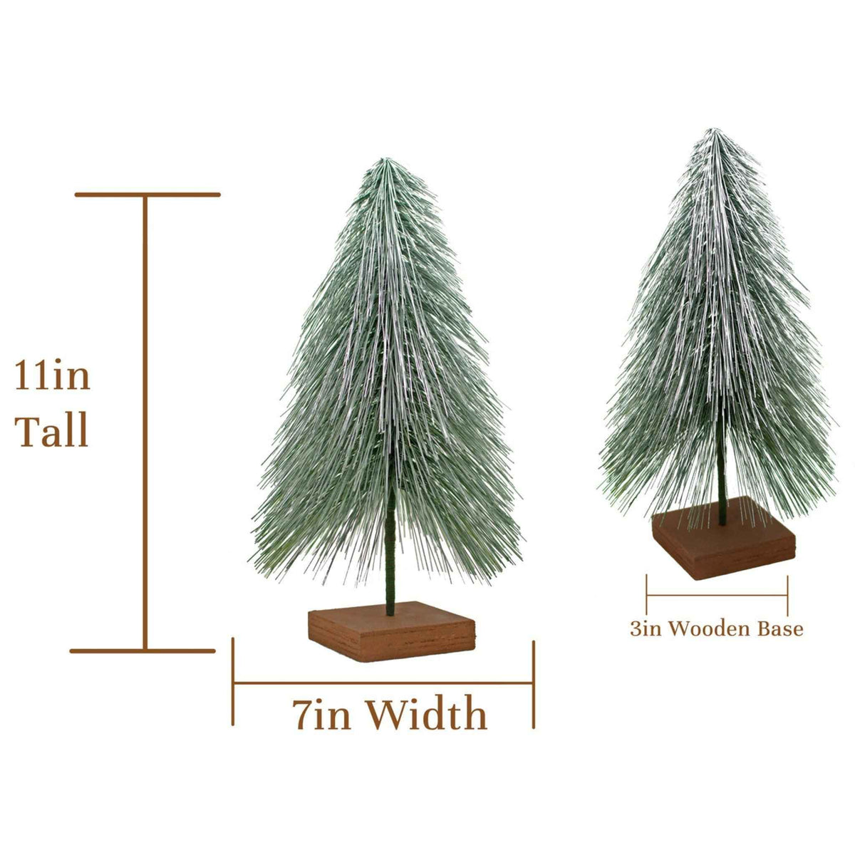 Mini Alpine Green Bottlebrush Christmas Tree - Lee Display