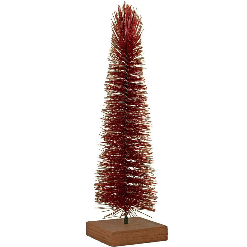 Mini Red Bottlebrush Christmas Tree - Lee Display