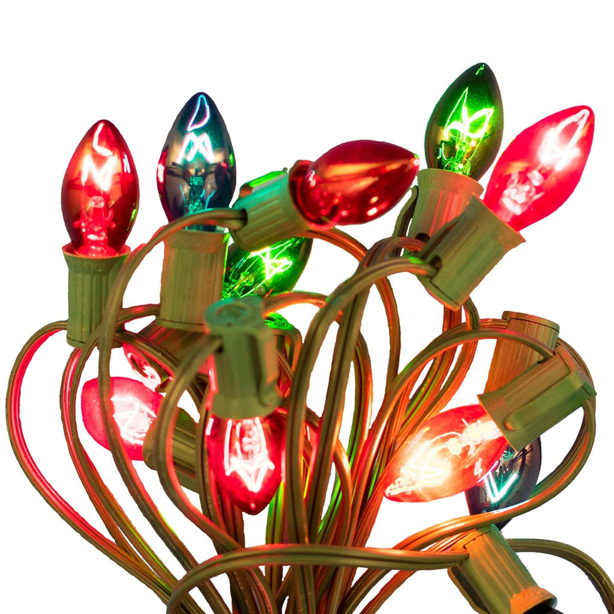 Multi-Color Light Bulbs with Pink - Lee Display