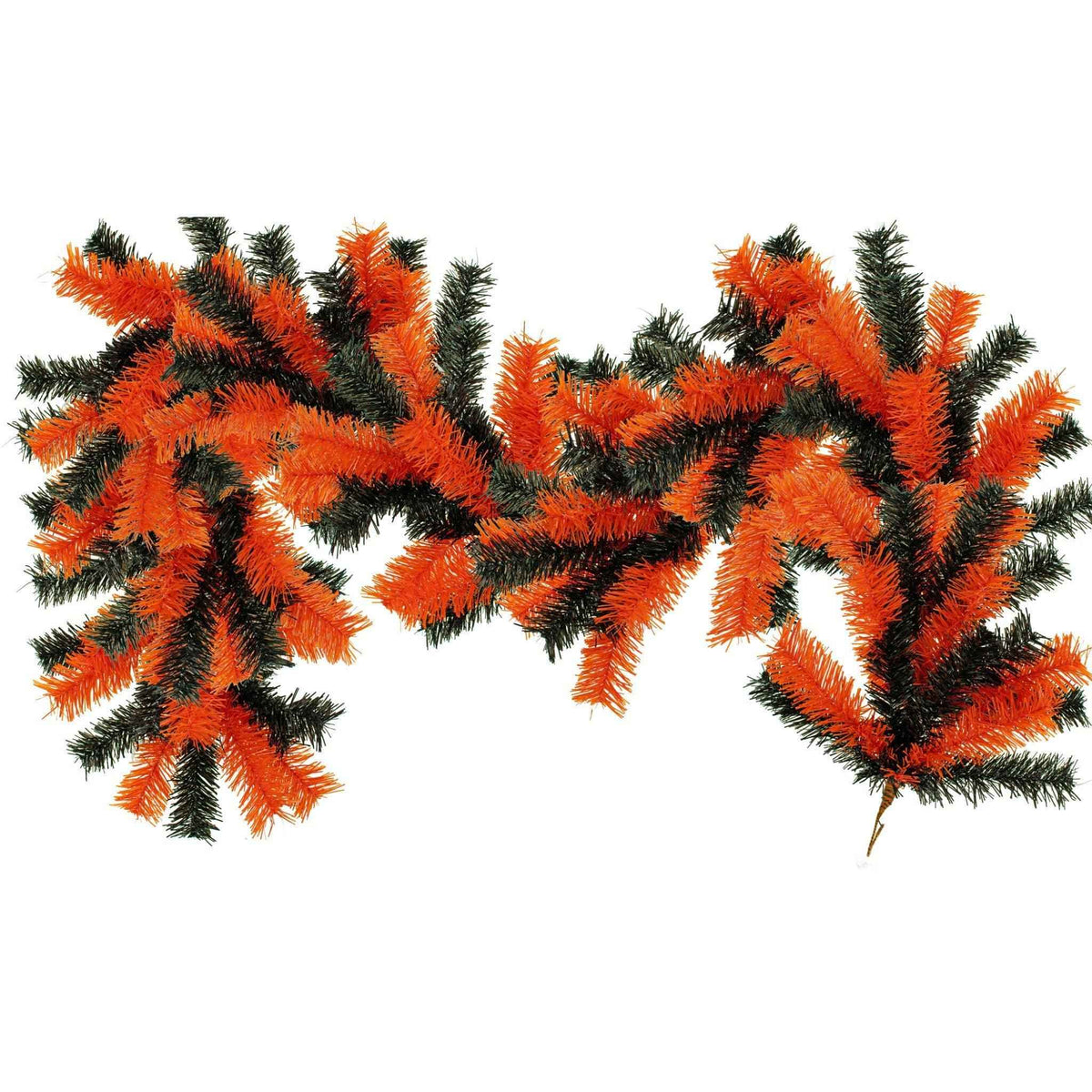 Orange & Black Halloween Garland - Lee Display