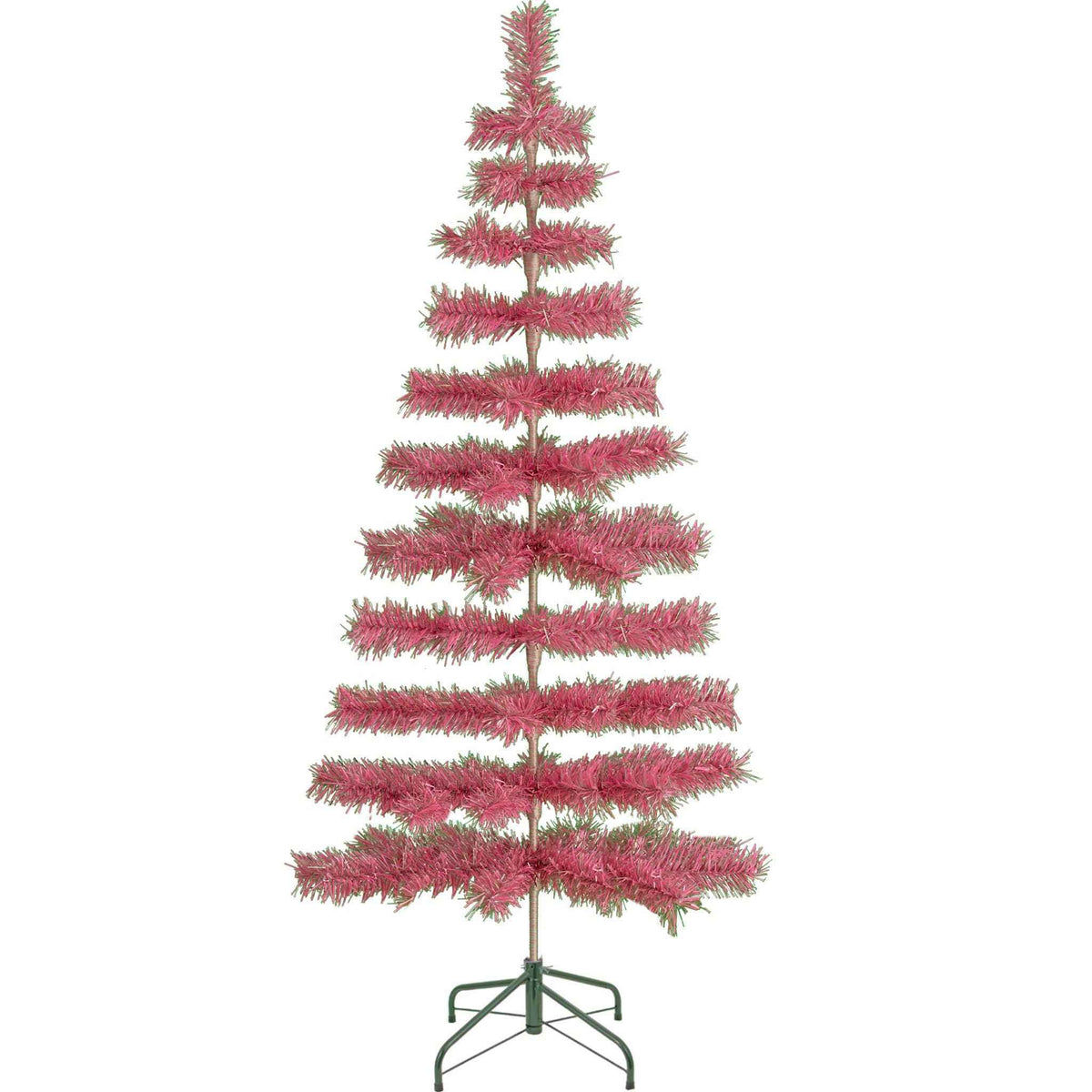 Pink & Silver Firework Christmas Tree - Lee Display