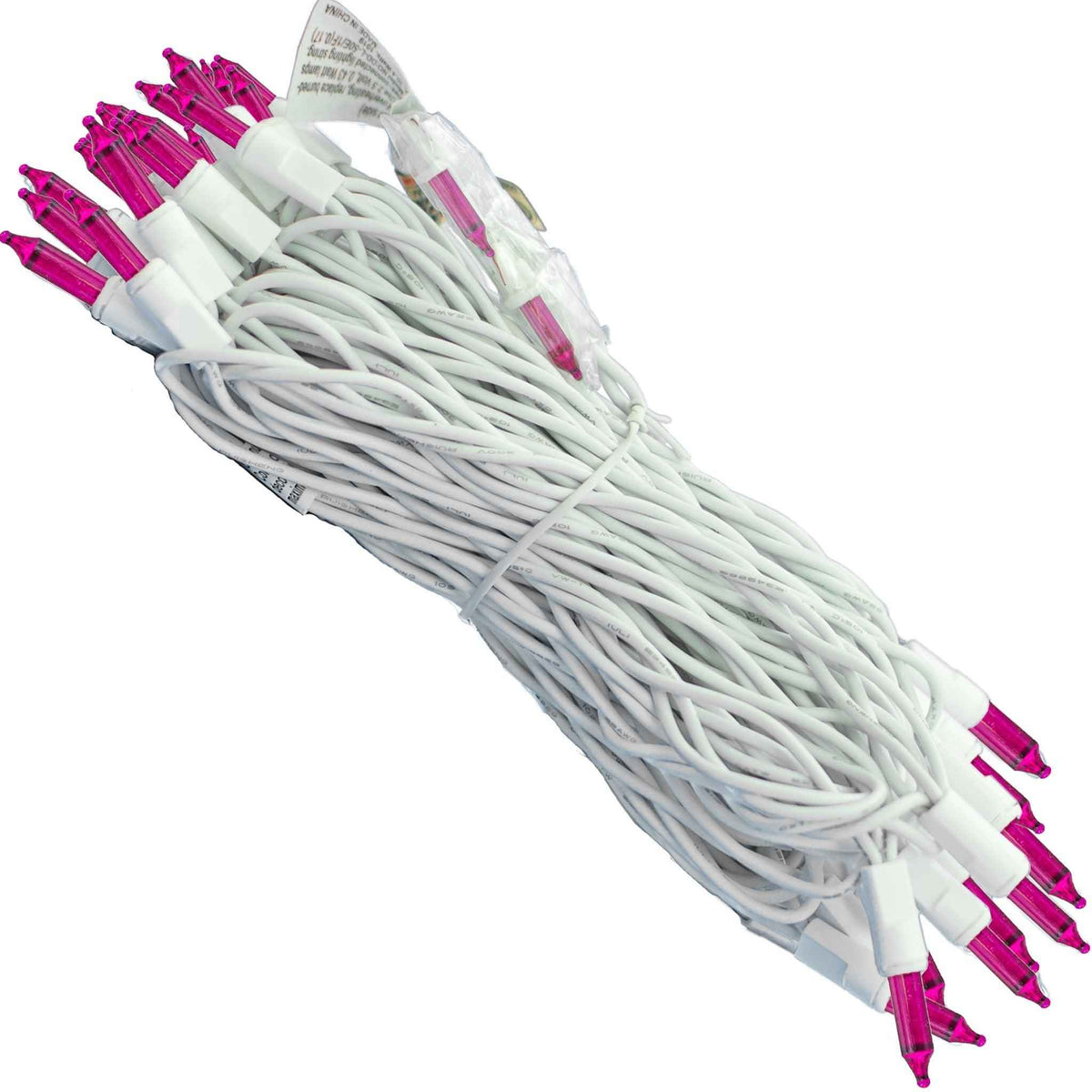 Pink Christmas Lights - Lee Display