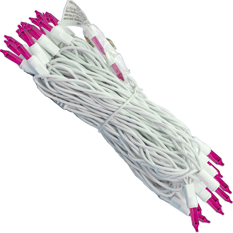 Pink Christmas Lights - Lee Display